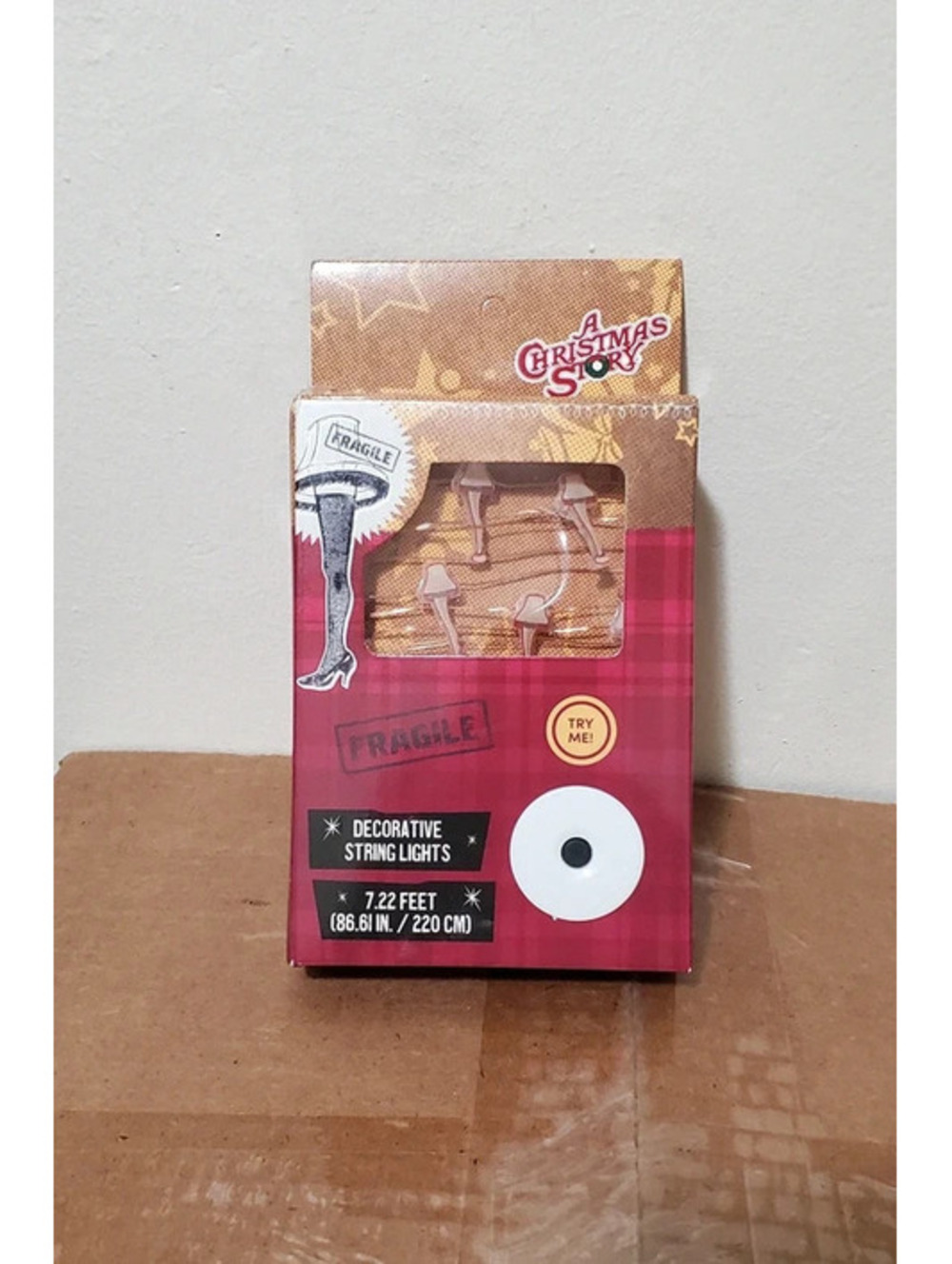 A Christmas Story Leg Lamp Decorative String Lights 20 Count 7.22 FT